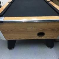 4' X 8' Coin Operated Valley Cougar Pool Table in Great Condition